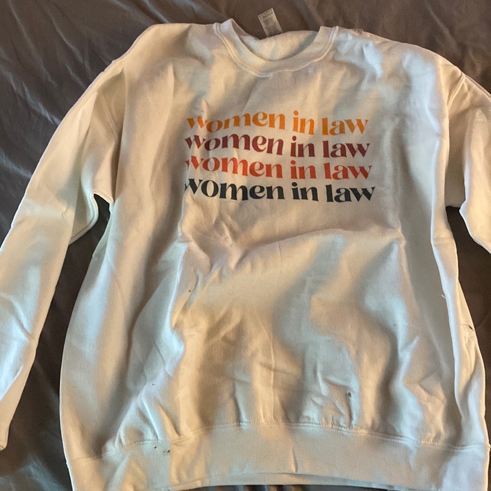 NWT women in law crewneck